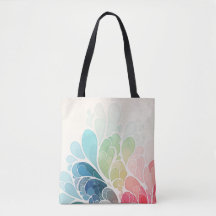 Botanische Bloom-Tasche