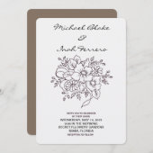 botanische Blume (Vorne/Hinten)