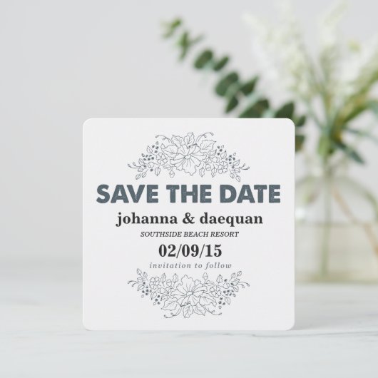 botanische Blume (Stehend Vorderseite)