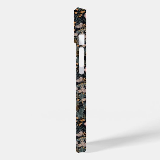 Botanische Blume aus Blumenblättern Case-Mate iPhone Hülle (Rückseite / Links)