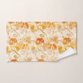 Botanische Blume Badhandtuch Set (Handtuch)