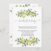 Botanische Blume Begleitkarte (Vorne/Hinten)