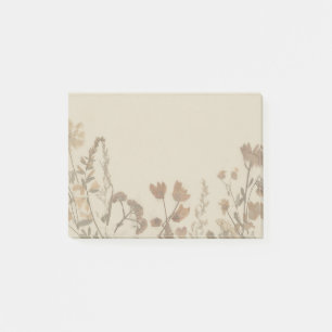 Botanische Blume Collage Post-It-Notes Post-it Klebezettel