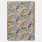 Botanische Blume-Druck während der ganzen Saison w Decke (Vorderseite Vertikal)