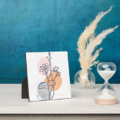 Botanische Blume Fotoplatte (InSitu)
