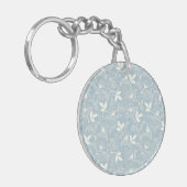 Botanische Blume-Frühling Schlüsselanhänger (Vorderseite links)