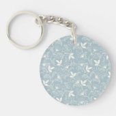 Botanische Blume-Frühling Schlüsselanhänger (Vorderseite)