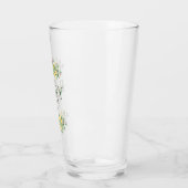 Botanische Blume Glas (Links)