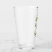 Botanische Blume Glas (Rechts)