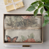 Botanische Blume Illustrationen zum Pergament Nr. Seidenpapier (Geschenk)