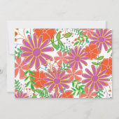 Botanische Blume im Garten (Rückseite)