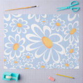 Botanische Blume in modernen Wasserfarben Seidenpapier (Basteln)