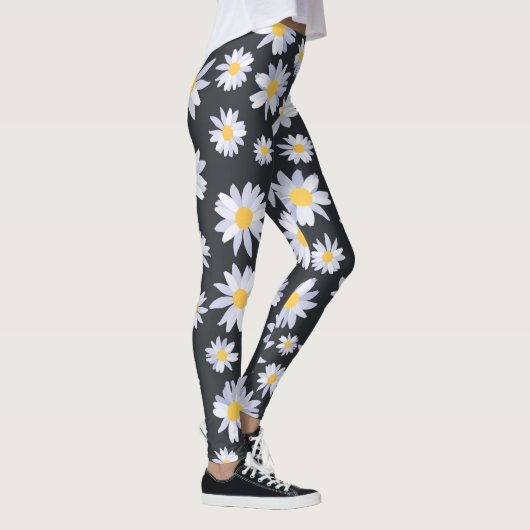 Botanische Blume Leggings (Rechts)