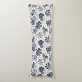 Botanische Blume Seitenschläferkissen (Vorderseite Vertikal)