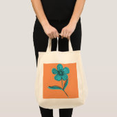 botanische Blume Tragetasche (Vorderseite (Produkt))