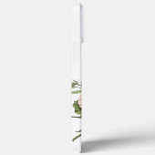 Botanische Blume Wasserfarbener INDIVIDUELLE NAME Case-Mate iPhone Hülle (Rückseite / Rechts)