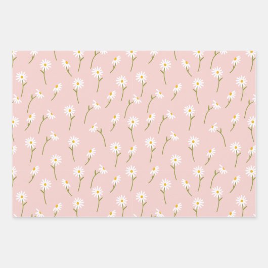 Botanische Blume Wra Geschenkpapier Set (Vorderseite 2)