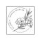 Botanische Blumen aus der Bibliothek von Ex Libris