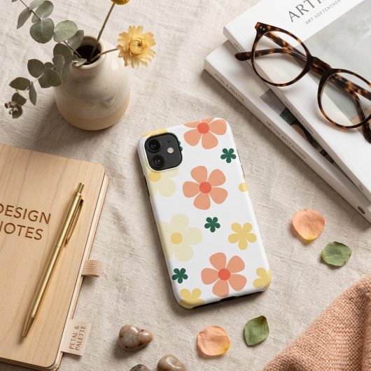 Botanische Blumen-Vibes Case-Mate iPhone Hülle