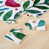 Botanische Blumendarstellung Puzzle (Seite)