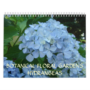 Botanische BlumenGärten Kalender HYDRANGEAS
