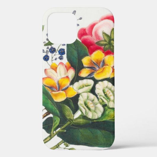 Botanische Blumenillustration Case-Mate iPhone Hülle (Rückseite)