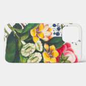 Botanische Blumenillustration Case-Mate iPhone Hülle (Rückseite (Horizontal))