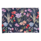 Botanische Blumenmuster-Mode Kissenbezug (Vorderseite-Rechts)