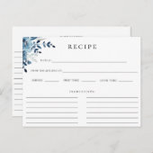 Botanische Blumenrezeptur-Karte Postkarte (Vorne/Hinten)