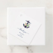 Botanische Blumenzwiebelhochzeit Geschenkanhänger (Beispiel)