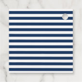 Botanische Blumenzwiebelhochzeit Geschenkanhänger (Rückseite)