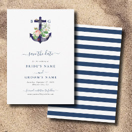 Botanische Blumenzwiebelhochzeit Save The Date