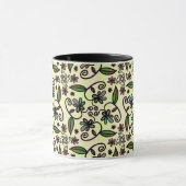 botanische Blüten Kaffeetasse (Zentrum)