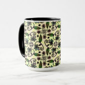 botanische Blüten Kaffeetasse (Vorderseite Links)