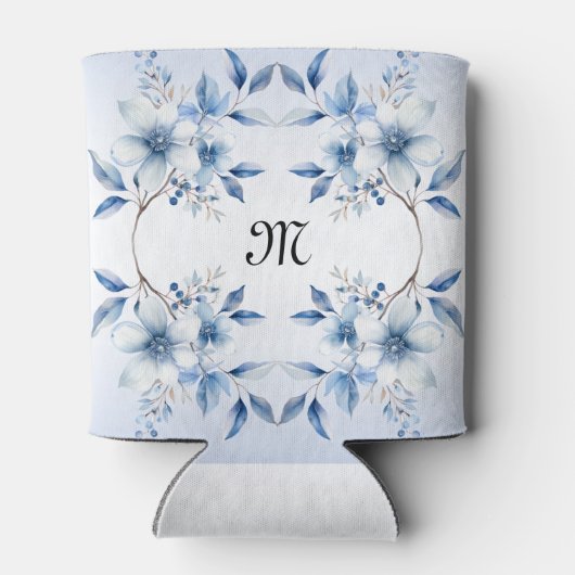 Botanische Blüten können kühler werden Dosenkühler (Rückseite)