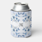 Botanische Blüten können kühler werden Dosenkühler (Kanne Rückseite)