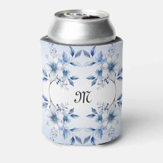 Botanische Blüten können kühler werden Dosenkühler (Kanne Rückseite)