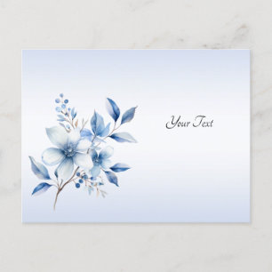 Botanische Blüten Postkarte