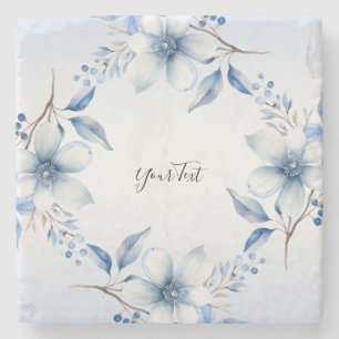 Botanische Blüten Stone Untersetzer