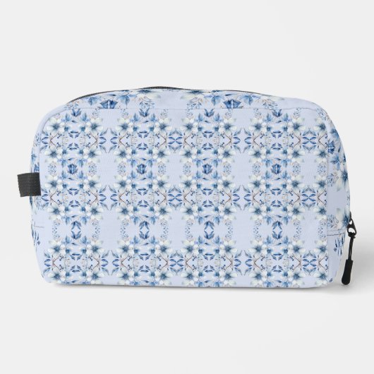 Botanische Blüten Toilettenbeutel Waschbeutel (Vorderseite)