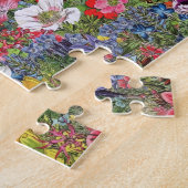 Botanische Blütennatur-Wildblume Puzzle (Seite)
