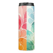 Botanische Blütenthermie Thermosbecher (Rückseite)