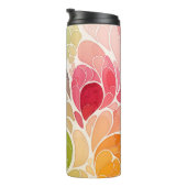 Botanische Blütenthermie Thermosbecher (Nach rechts gedreht)