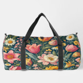 Botanische Blütenwanze Duffle Bag (Rückseite)