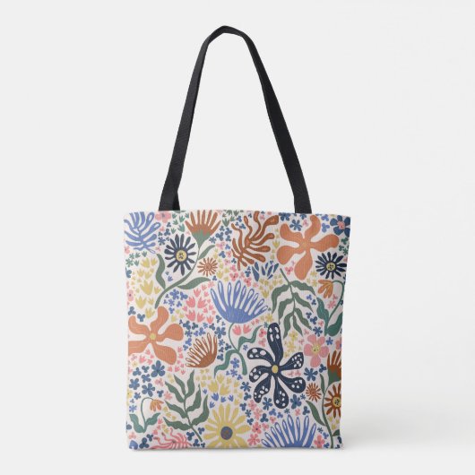 Botanische Boho-Reihe #2 Tasche (Rückseite)