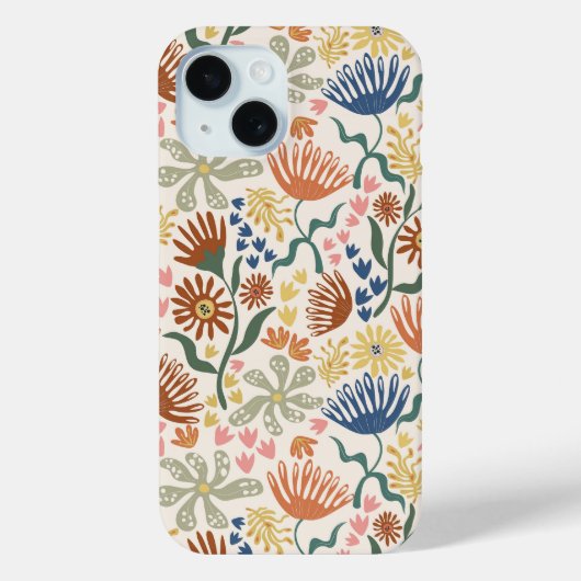 Botanische Boho-Reihe #3 Case-Mate iPhone Hülle (Rückseite)