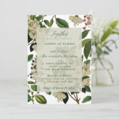 BOTANISCHE BREITERLAGEN EINLADUNG (Stehend Vorderseite)