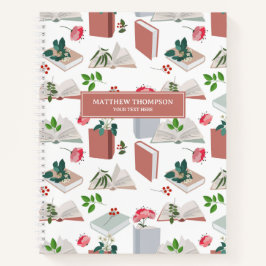 Botanische Bücher und Bibliothekslesemuster