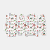 Botanische Bücher und Bibliothekslesemuster Geschenkschachtel (Ungefaltet)