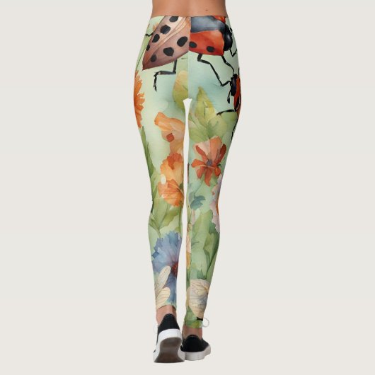 Botanische Bug Symphonie Leggings (Rückseite)